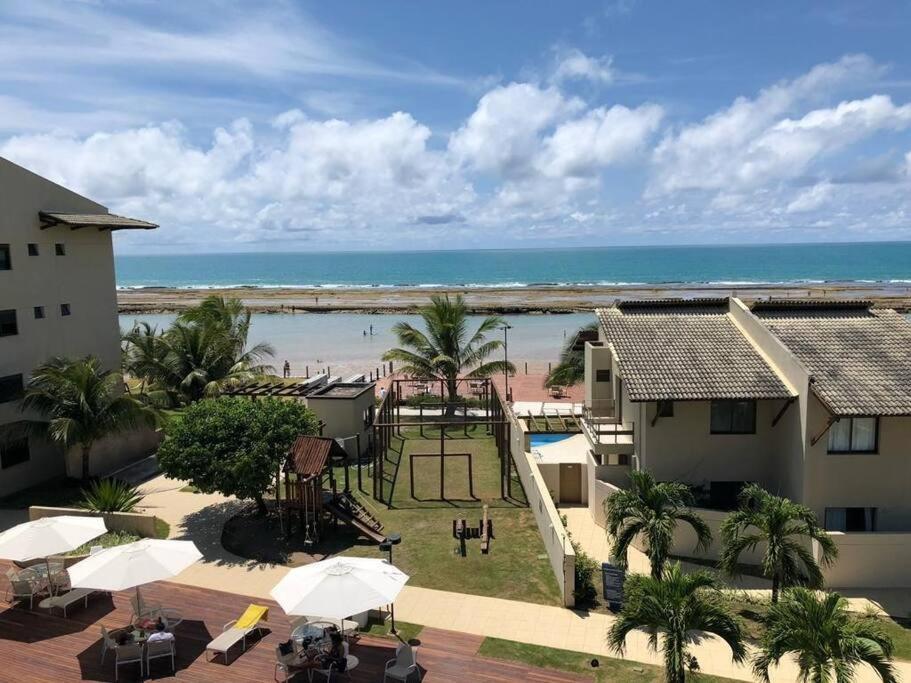 Apt Beira Mar Em Muro Alto Ao Lado Do Nanai Porto de Galinhas Luaran gambar